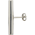 All Blues Silver Single Line Earring