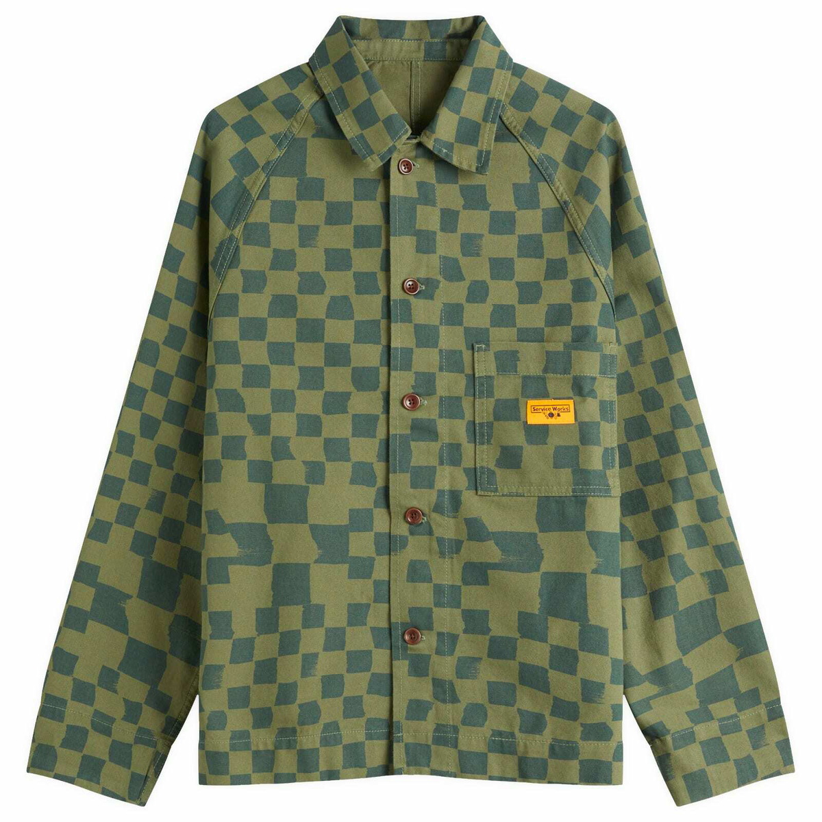 Service Works Men's Corduroy Coverall Jacket in Forest