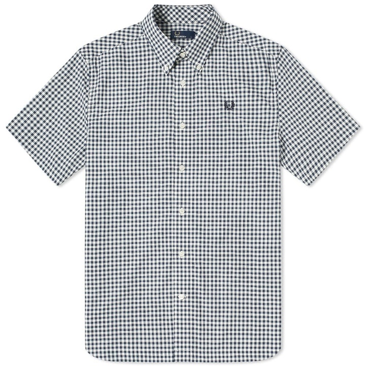 Photo: Fred Perry Authentic Short Sleeve Gingham Shirt