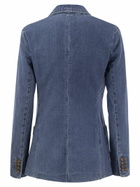 Ralph Lauren Double-breasted Denim Blazer