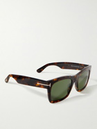 TOM FORD - Nico Square-Frame Tortoiseshell Acetate Sunglasses