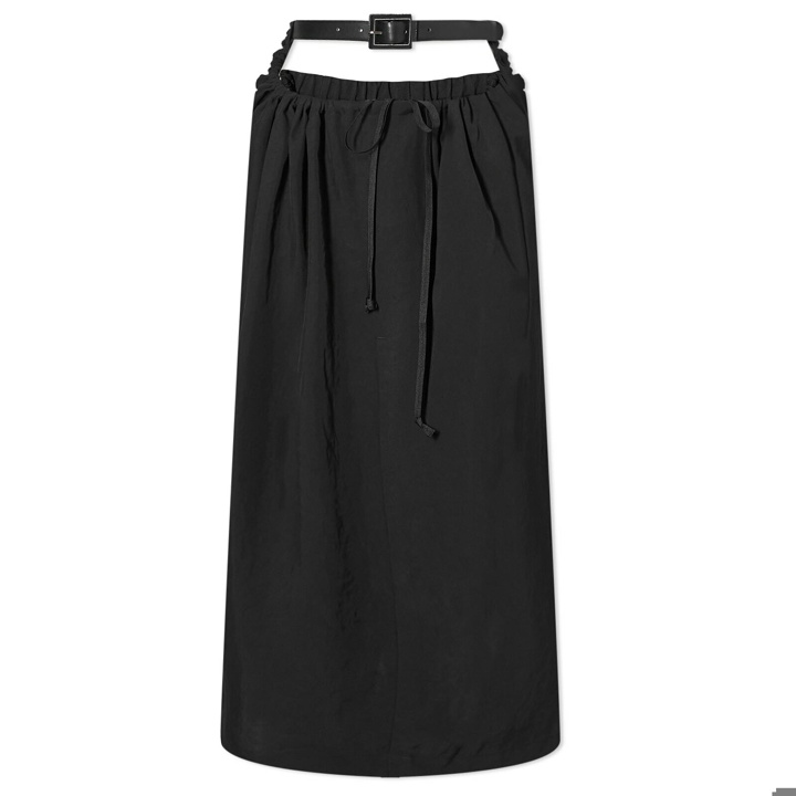 Photo: TOGA Women's Twill Skirt in Black