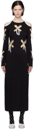 J.Kim Black Cutout Midi Dress