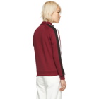 Harmony Burgundy Sidonie Zip-Up Sweater