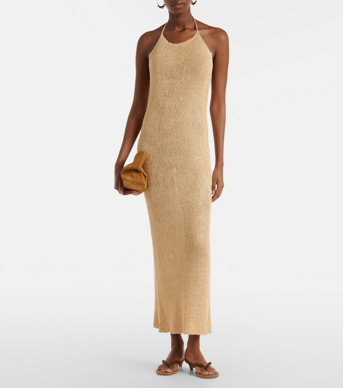 Bananhot Nico sequined maxi dress