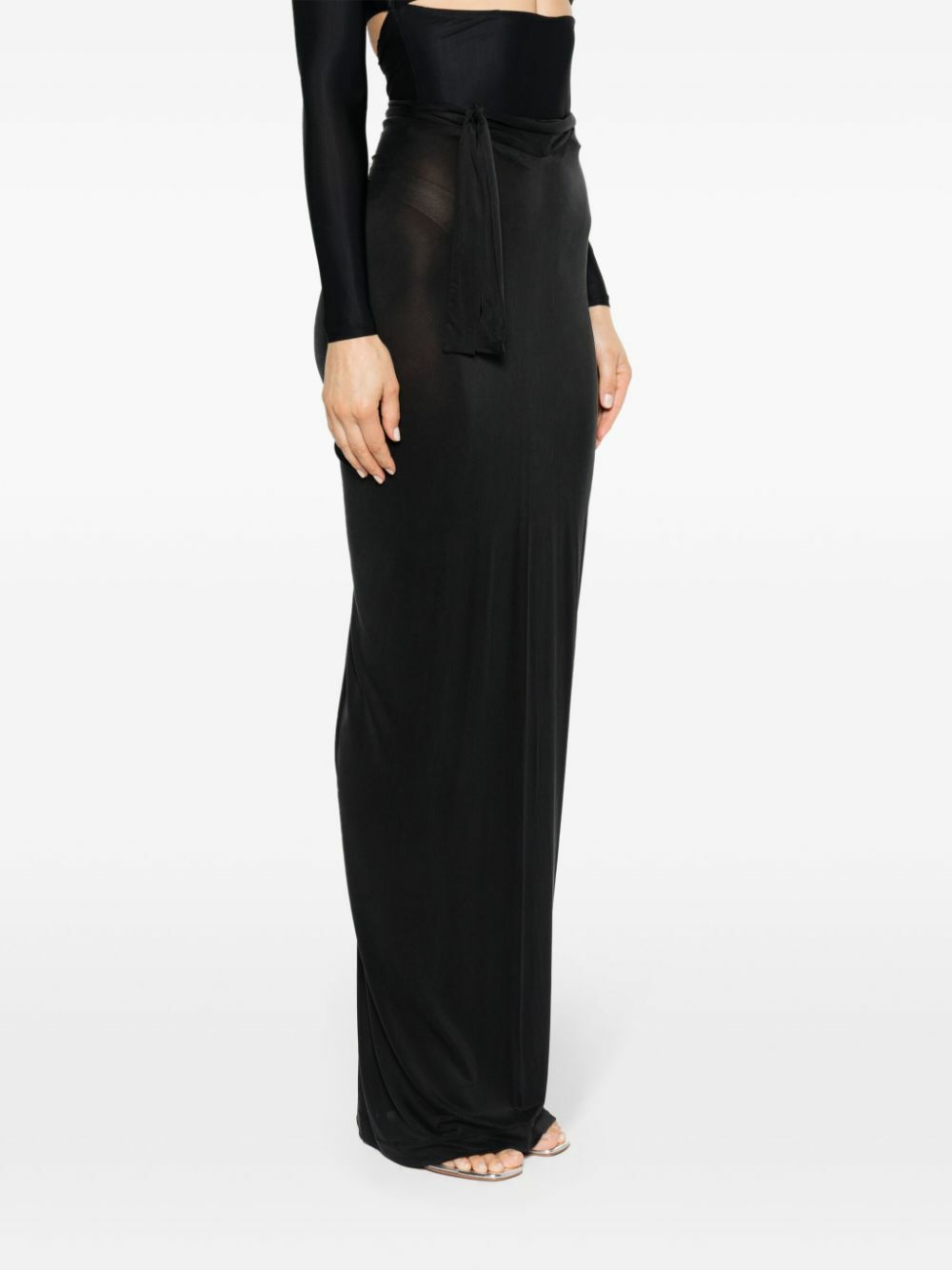 GAUGE81 Black Hania Maxi Skirt