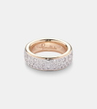 Pomellato Iconica 18kt rose gold ring with diamonds