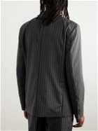 mfpen - Pinstriped Wool Suit Jacket - Gray