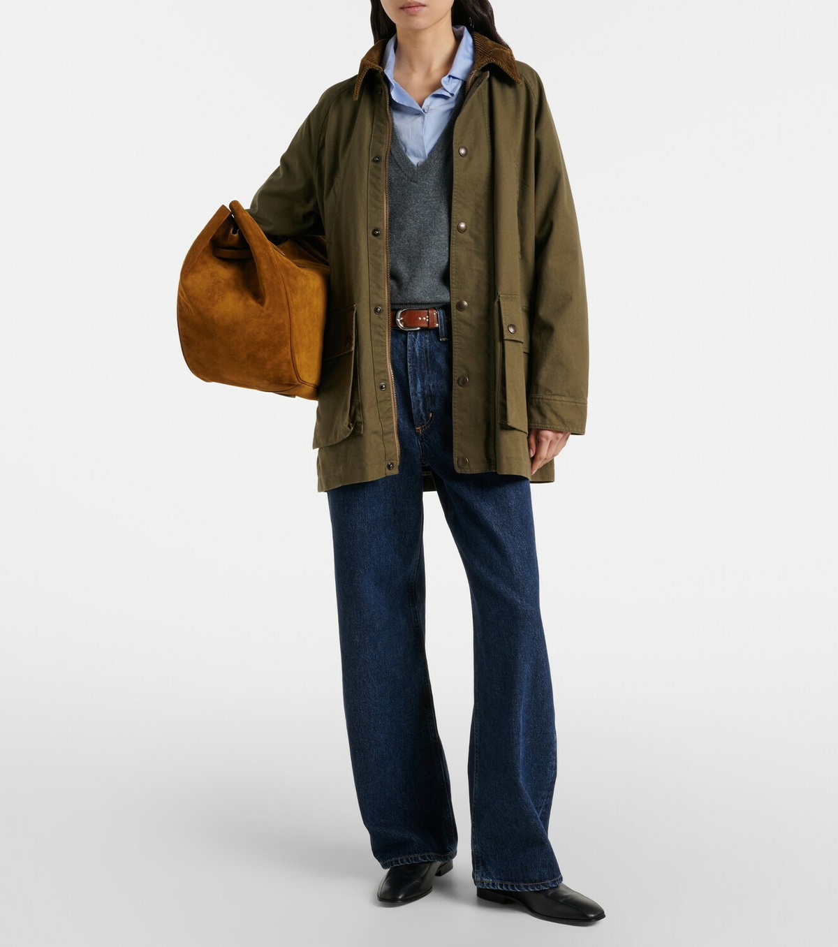 Polo Ralph Lauren Suede tote bag