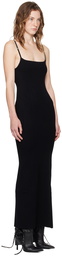 MISBHV Black Seamless Maxi Dress