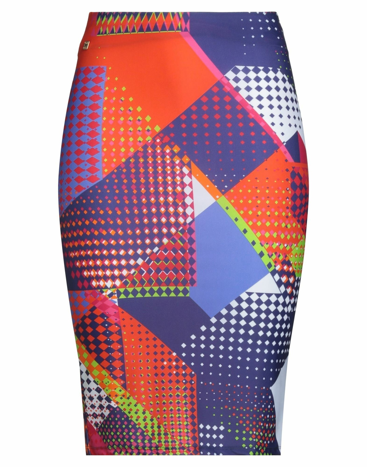 Manila Grace Womens Midi skirt in Purple