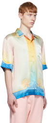 Casablanca Multicolor Silk Nouveaux Shirt