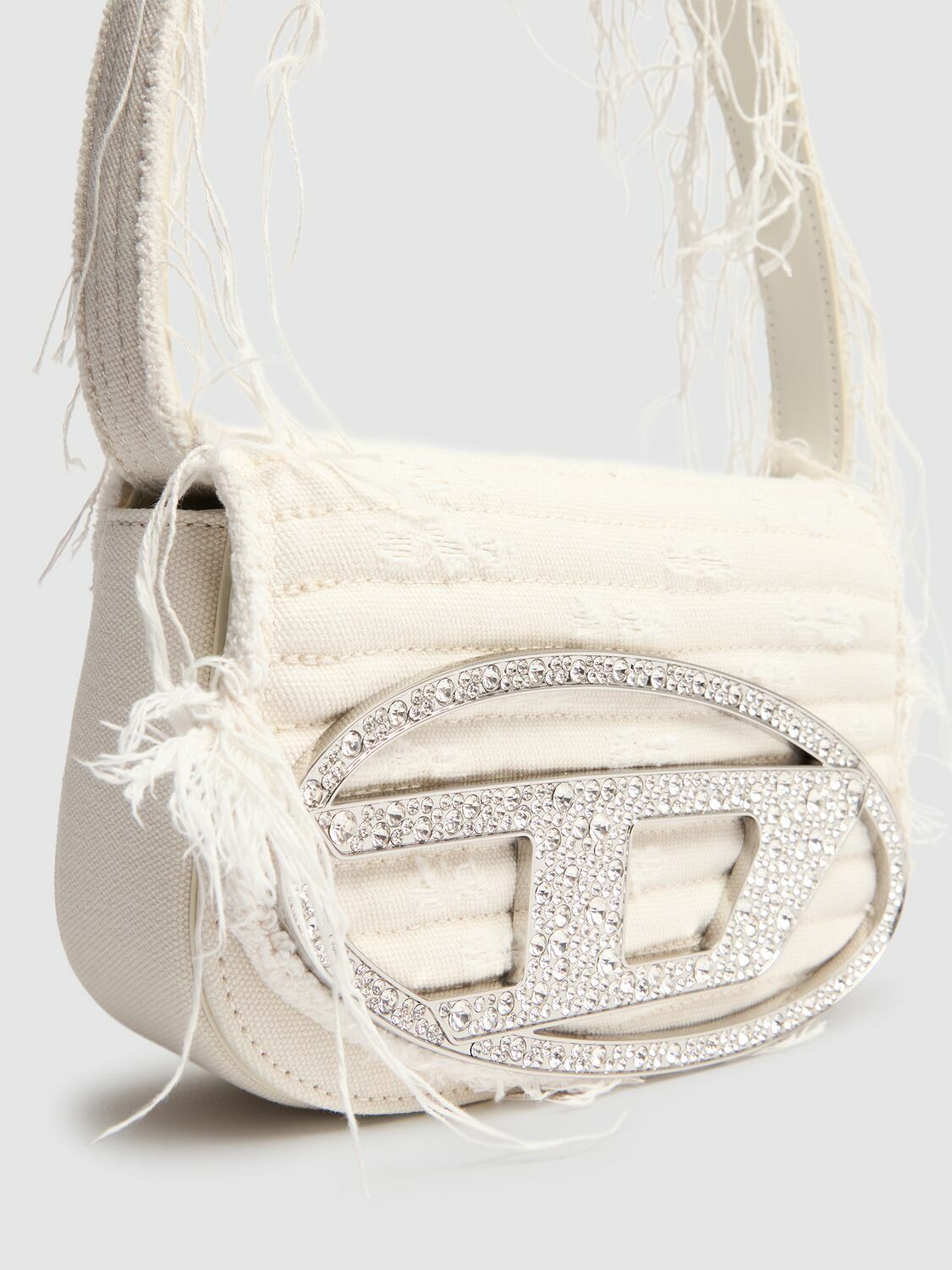 DIESEL 1dr Treated Canvas Shoulder Bag Diesel