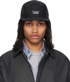 Comme des Garçons Homme Black Nylon Logo Cap