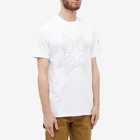 Moncler Men's Mirror M Logo T-Shirt in White
