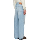 vowels Blue Baggy Jeans