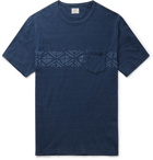 Faherty - Sandy Cay Printed Slub Cotton-Jersey T-Shirt - Blue