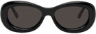 Courrèges Black Rave Sunglasses