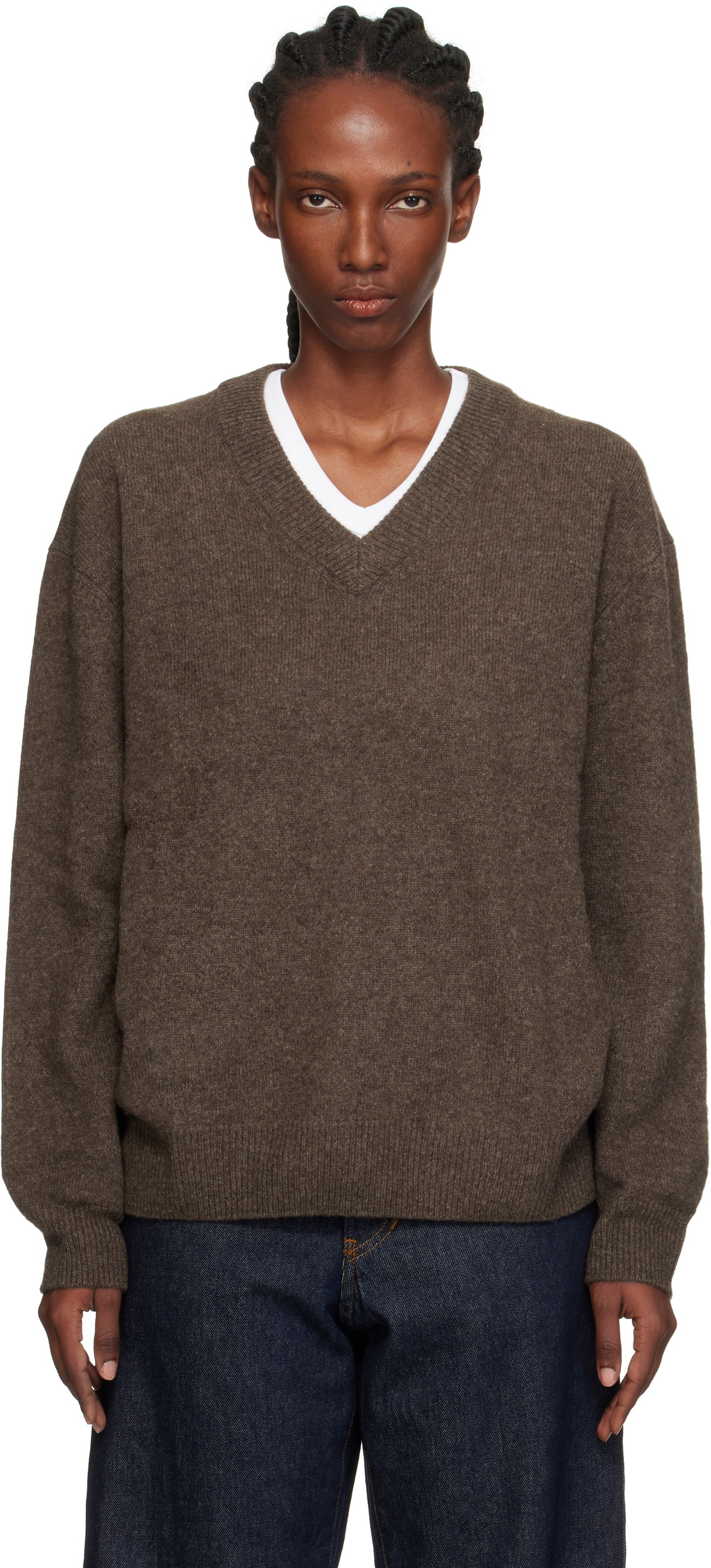 A.P.C. Brown Dany Sweater