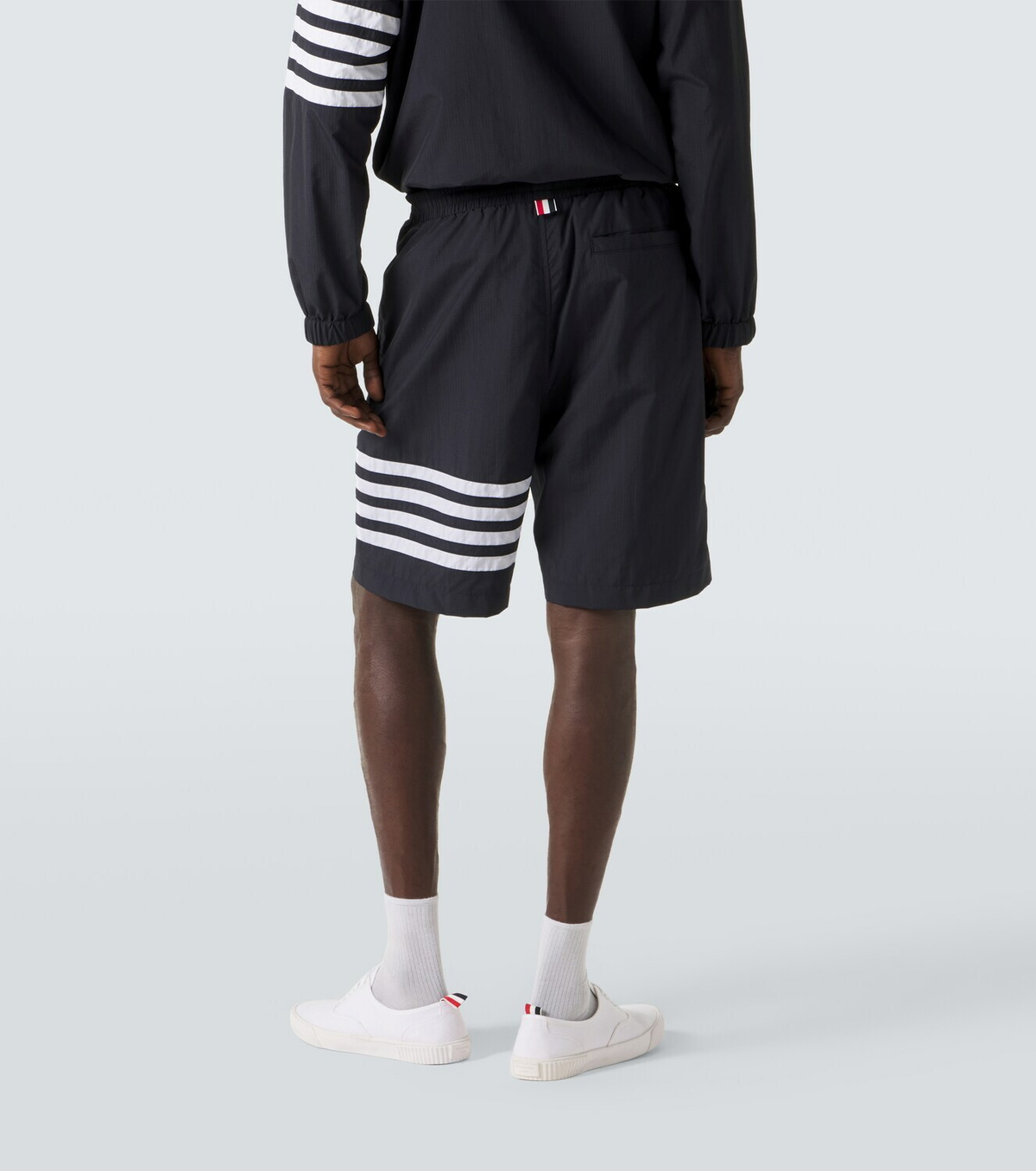Thom Browne 4-Bar ripstop shorts