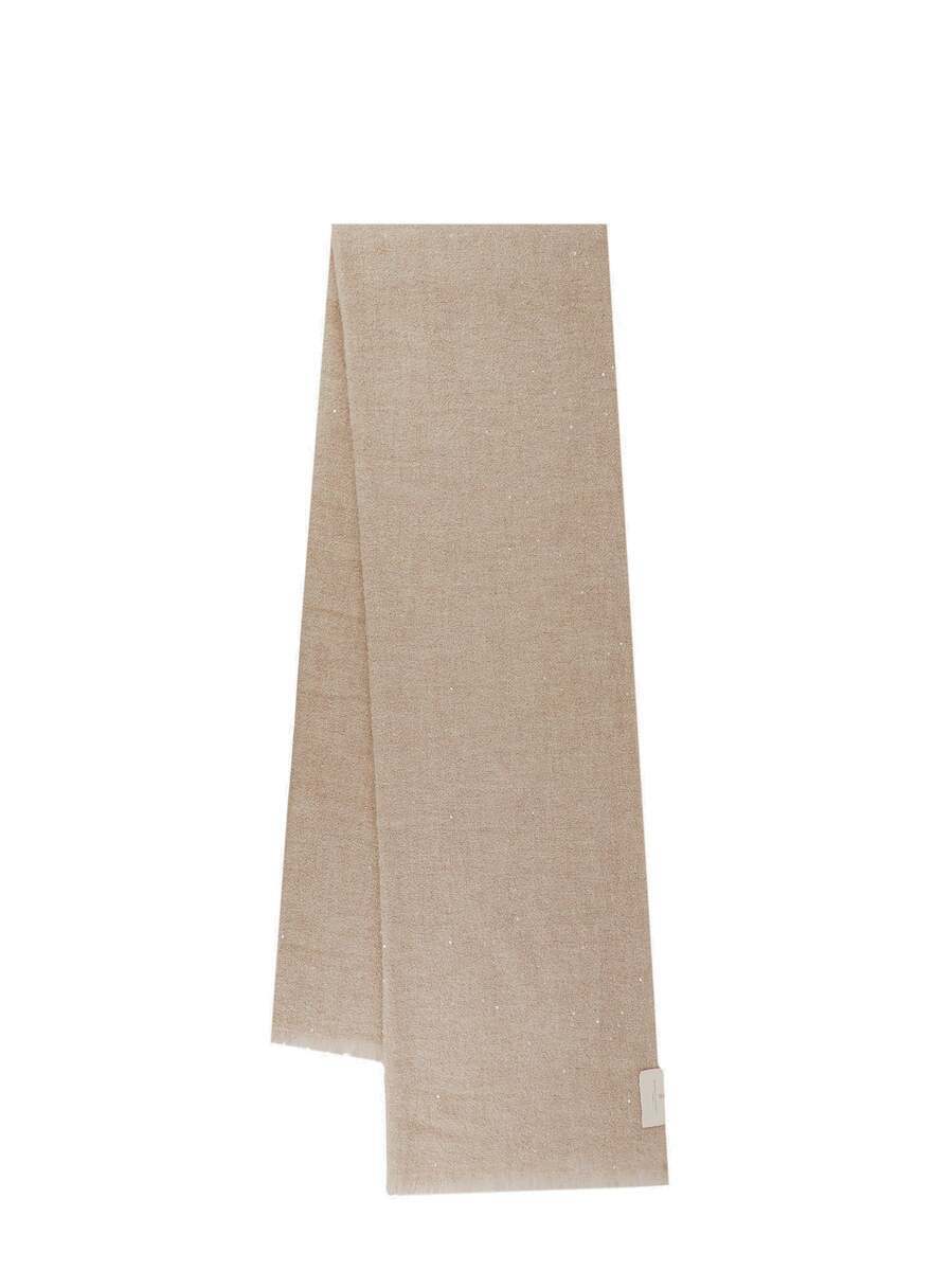 Brunello Cucinelli - Woman - Grey - Scarf main image 1