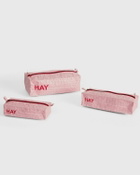 HAY Candy Mono Wash Bag pink Mens Small Bag