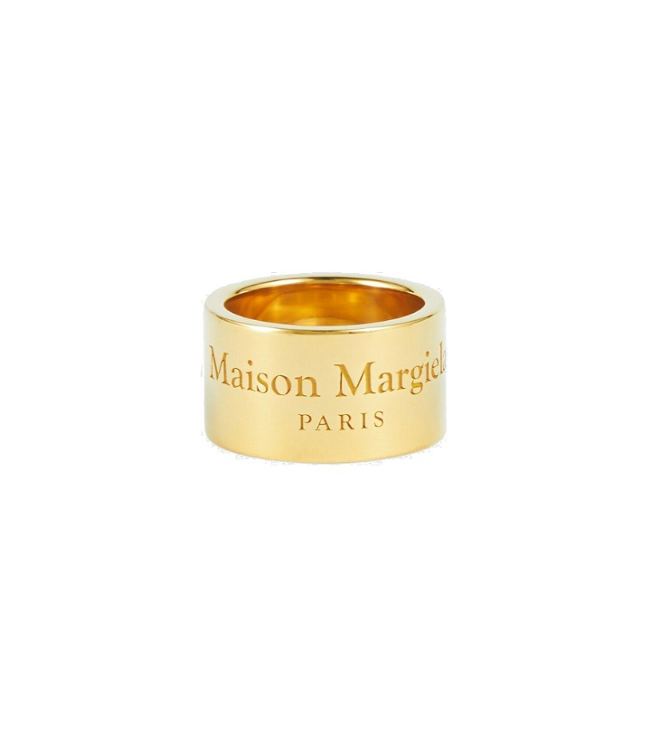 Photo: Maison Margiela - Logo sterling silver ring