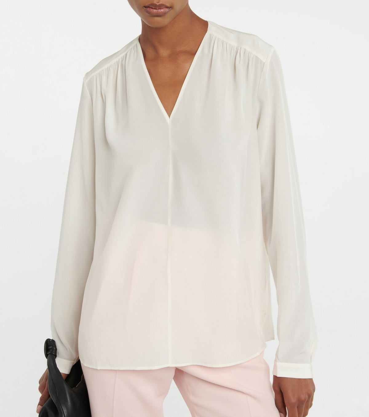 Joseph - V-neck silk blouse Joseph