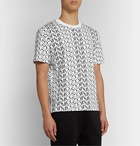 McQ Alexander McQueen - Logo-Print Cotton-Jersey T-Shirt - White