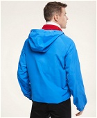 Brooks Brothers Men's Water-Repellent Packable Anorak Jacket | Blue