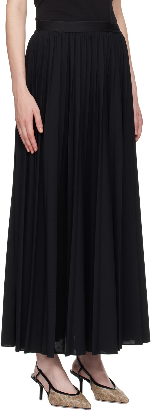 Max Mara Leisure Black Maesa Maxi Skirt