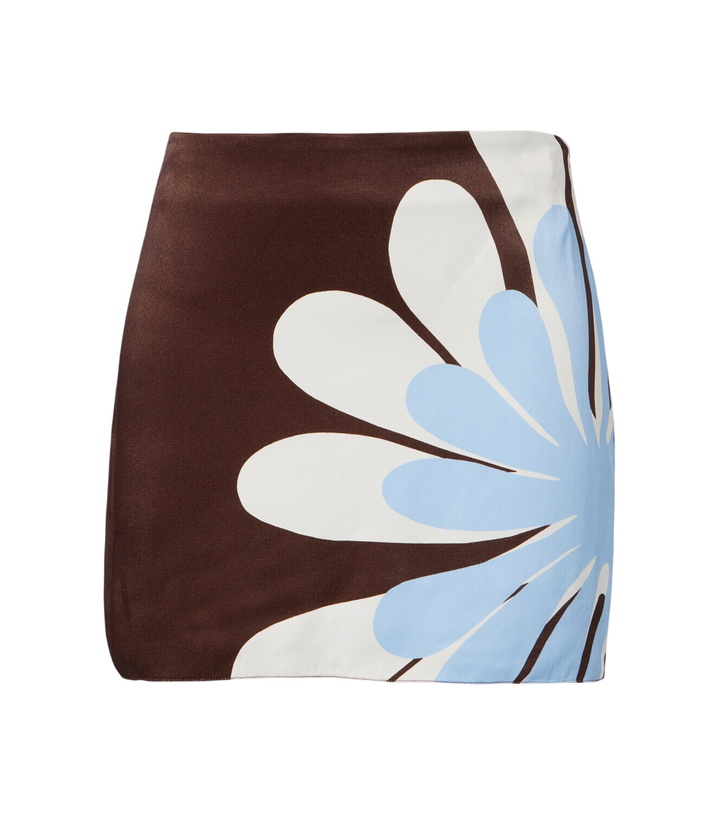 Photo: Cala de la Cruz Ricci floral miniskirt