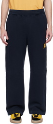 AMBUSH Navy 'AMB' Graphic Sweatpants