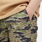 Maharishi Men's Tigerstripe Camo Swimshorts in Mint Gold Tiger