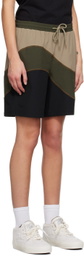 Dime Khaki Wave Shorts
