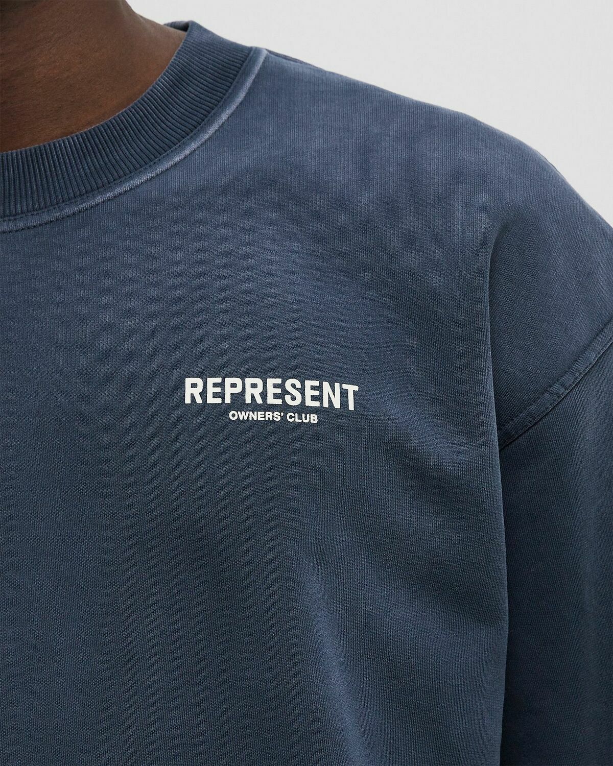 Represent OWNERS CLUB SWEATER Blue Mens Sweatshirt