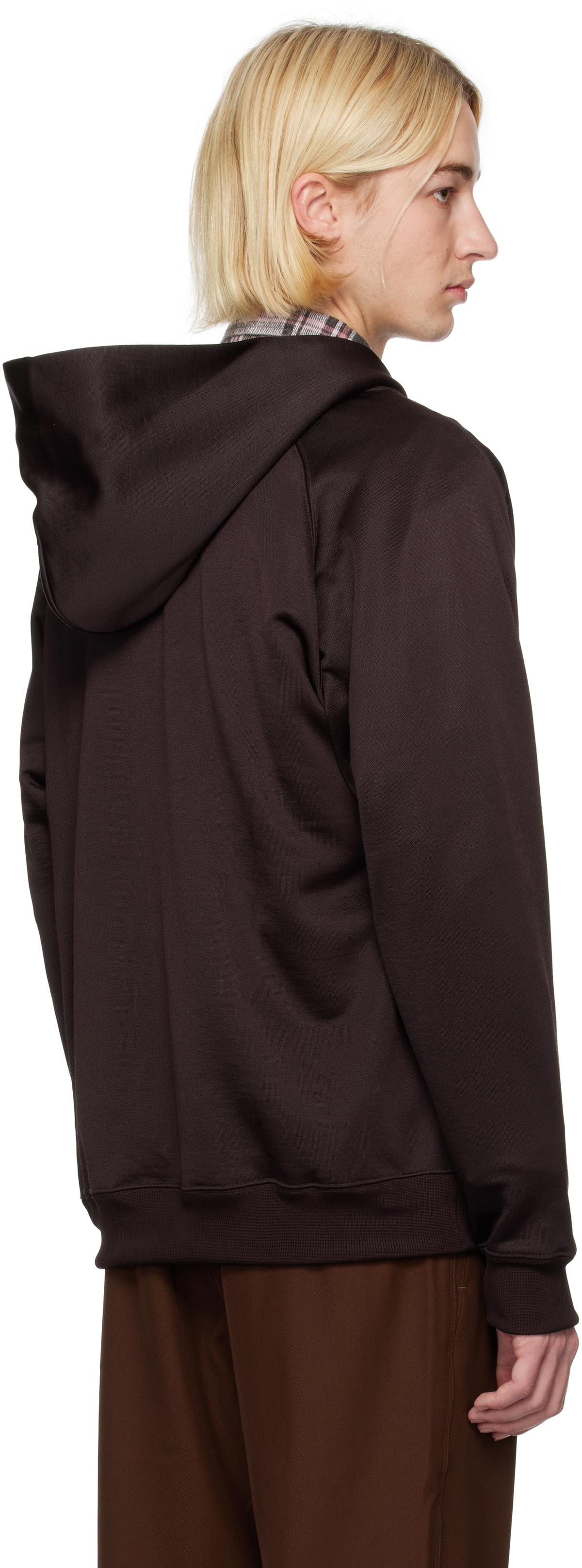 NEEDLES Purple Zipped Hoodie