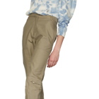 Stella McCartney Khaki Herringbone Trousers