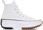 Converse White Run Star Hike Hi Sneakers