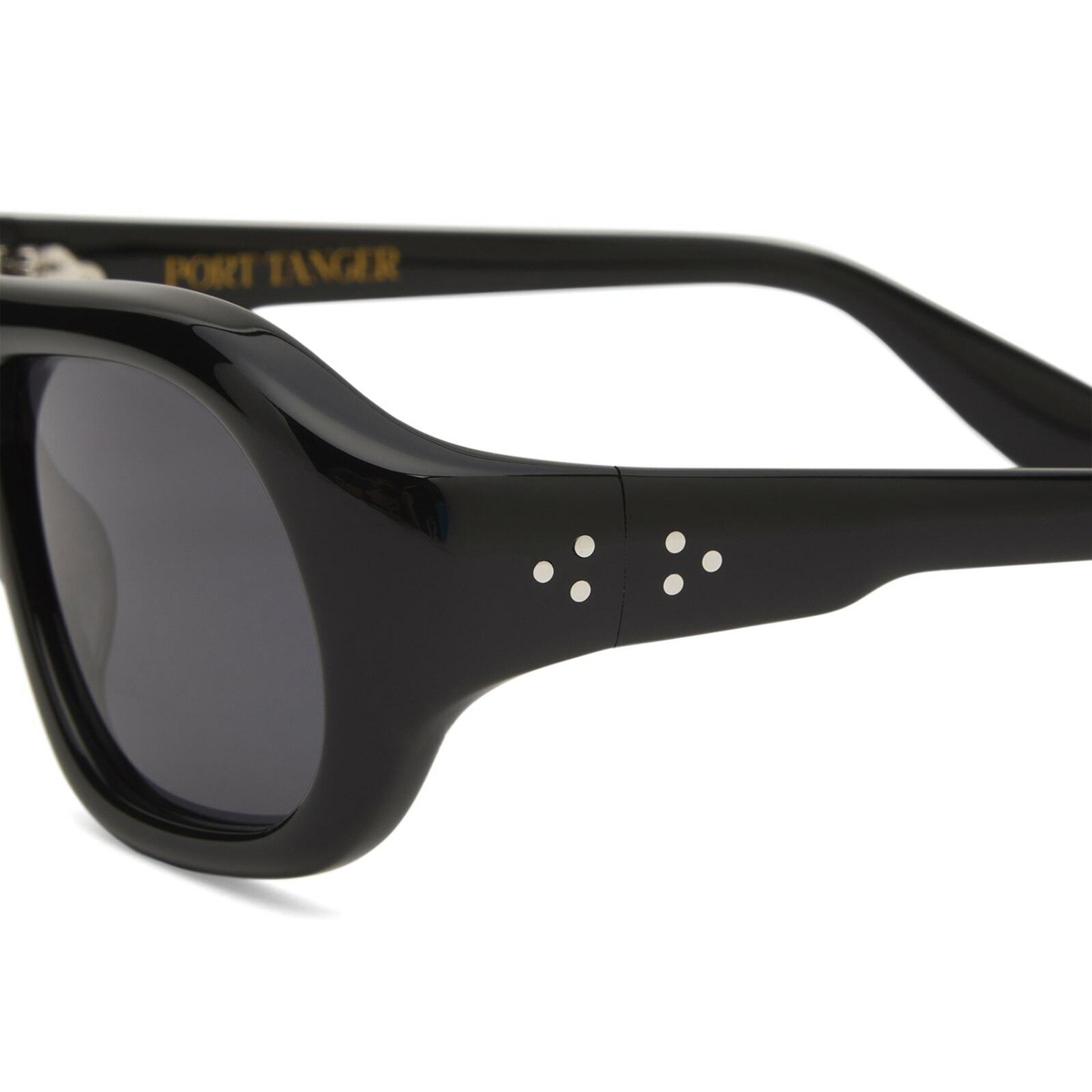 Port Tanger Gray Sunglasses in Black 