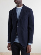Boglioli - Cotton-Seersucker Blazer - Blue