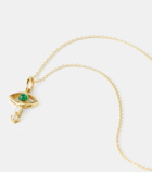 Ileana Makri 18kt gold necklace with diamonds