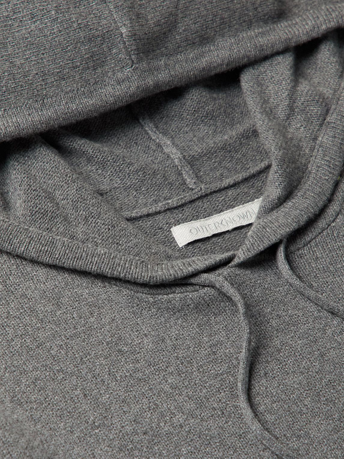 Outerknown - Reimagine Recycled Cashmere and Merino Wool-Blend Hoodie ...