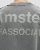 New Amsterdam BIG LOGO TEE Grey Mens Shortsleefe