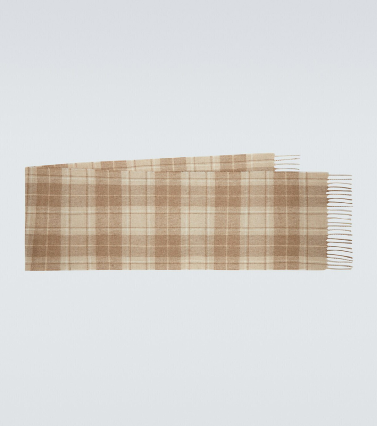 Dunhill Plaid cashmere scarf