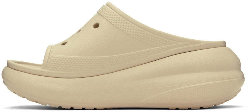 Crocs Off-White Crush Slides