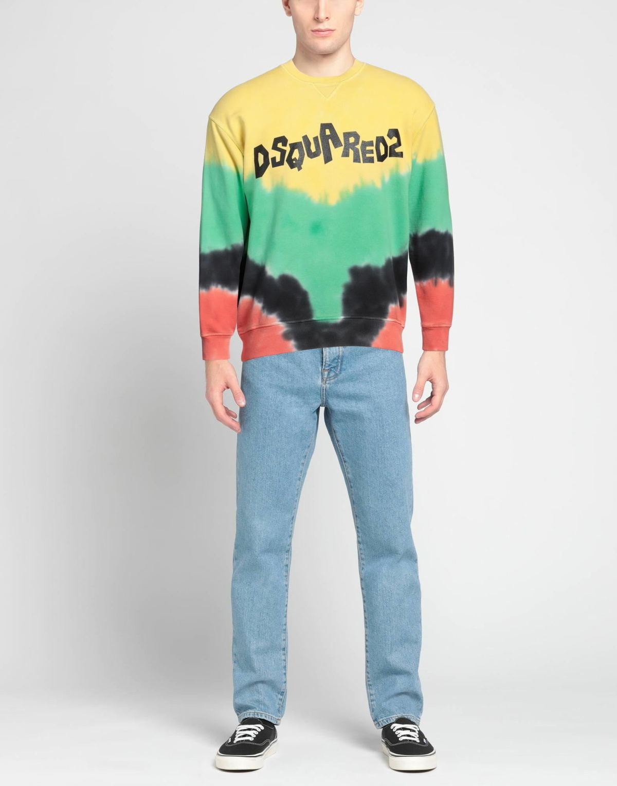 Dsquared2 Mens Sweatshirt in Yellow