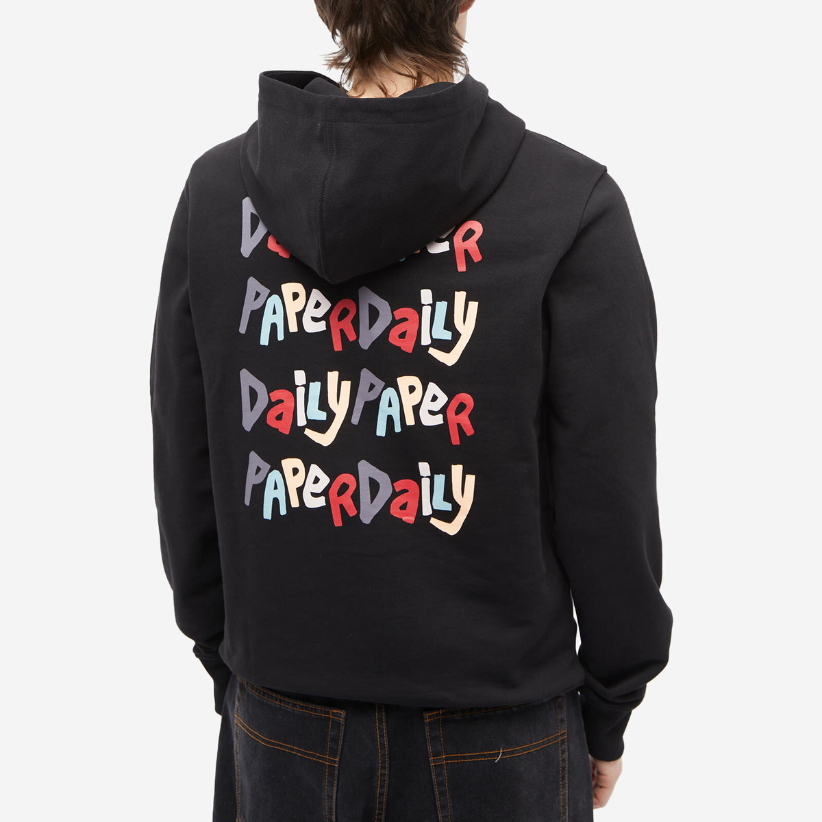 Daily Paper Men's Rehem Hoody in Black Daily Paper