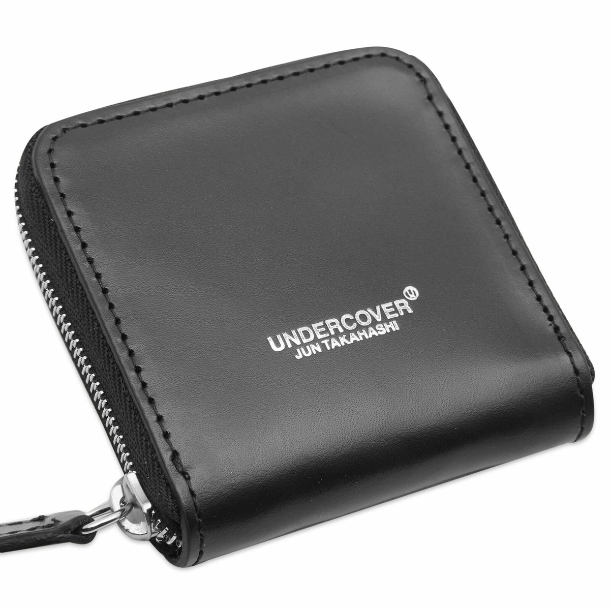 UNDERCOVER - Printed Leather Billfold Wallet - Gray Undercover