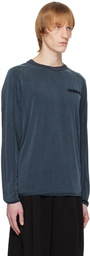 Jacquemus Navy 'Le T-Shirt Jao' Long Sleeve T-Shirt